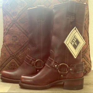 Frye Belted Boots size 5.5 brand new, with tags.